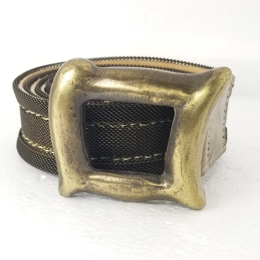 Streets Ahead Metal Mesh Belt with Metal M…
